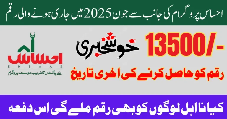 Ehsaas 8171 June 2025 Payment 13500 Installment Latest Update