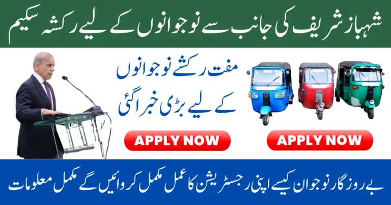 PM Electric Loaders Rickshaws Scheme For Talented Jobless Students Registration And Eligibility Criteria