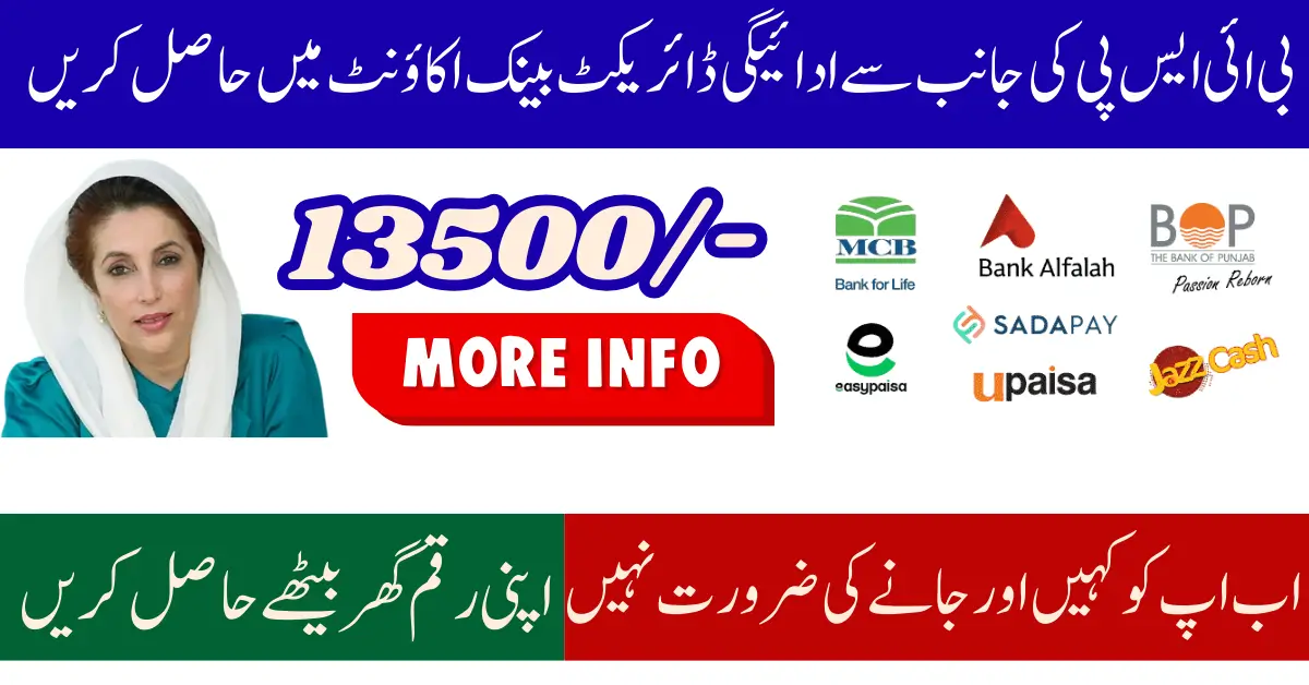 BISP 8171 Payment Verification Process And Get 13500 Payment In Bank Account 2025 Update