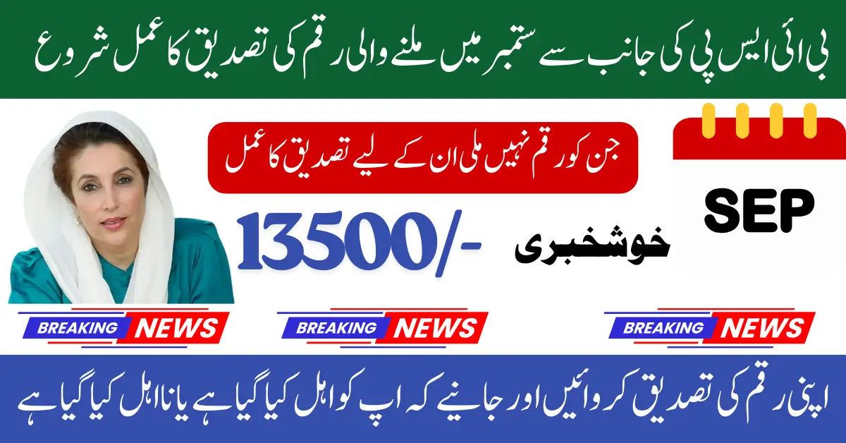 BISP 8171 September 2025 Verification to Identify Eligibility For Payment Full Guide