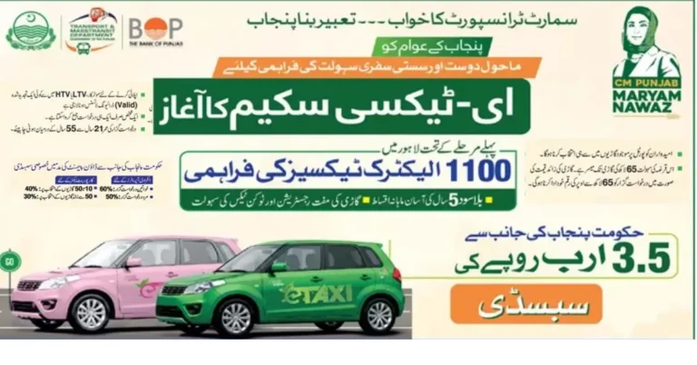 Punjab Transport Department E Taxi Eligibility Benefits Online Registration 2025 Full Guide