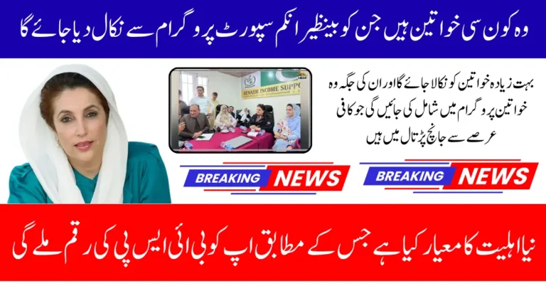 BISP 2025 List of Beneficiaries to Be Removed Under New Eligibility Rules
