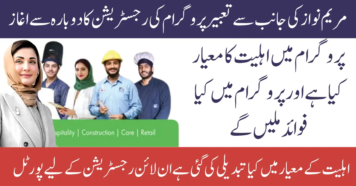 CM Punjab Tabeer Program Details Online Apply And Know Eligibility Status Full Guide 2025