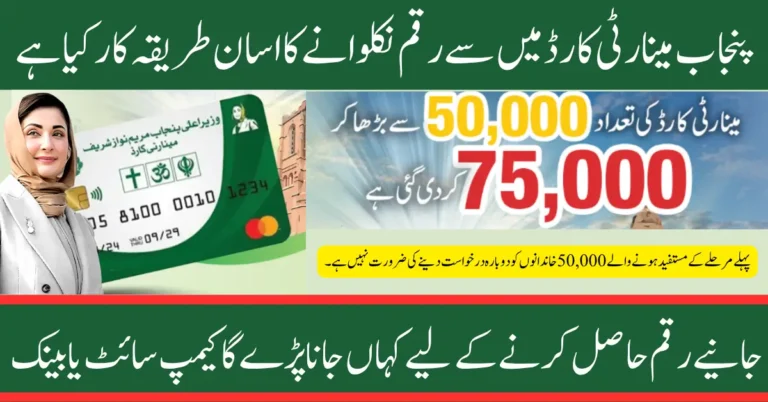 Punjab Minority Support Card 2025 Payment Widrawal Process Explained In October Know Full Guide