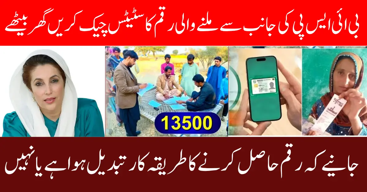 8171 November 2025 Update For New Registered Women In BISP Full Guide Step By Step