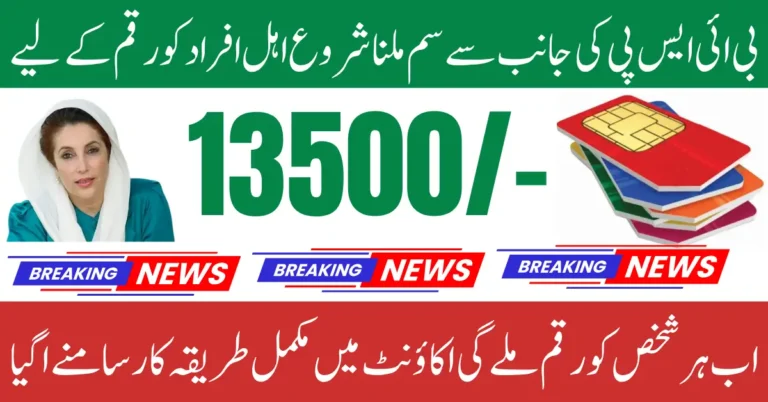 BISP Announces Fresh Vault Account District List: SIM Distribution Starts November 17