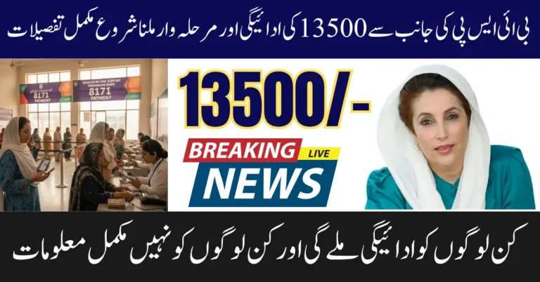 BISP Latest News District-Wise Payment Release Through Easypaisa and Banks
